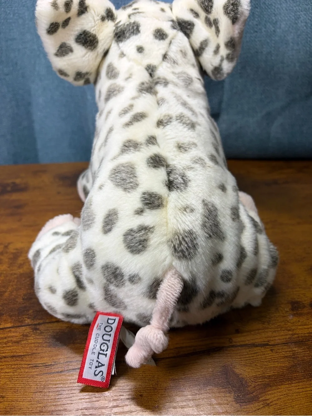 Spot-Pattern Plush Piglet Toy in Pink and Cream - Small Pets